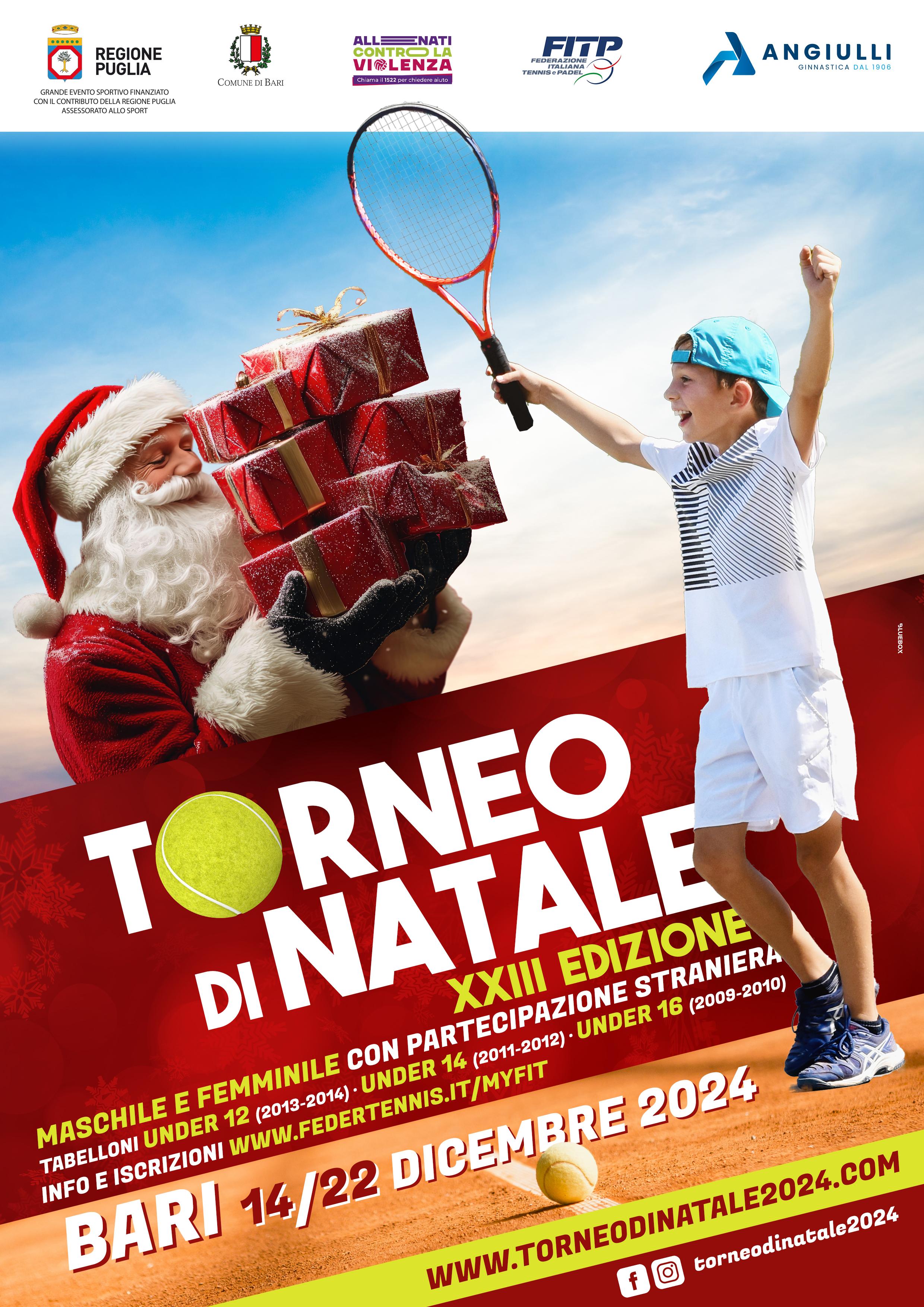 Locandina Torneo di Natale 2024